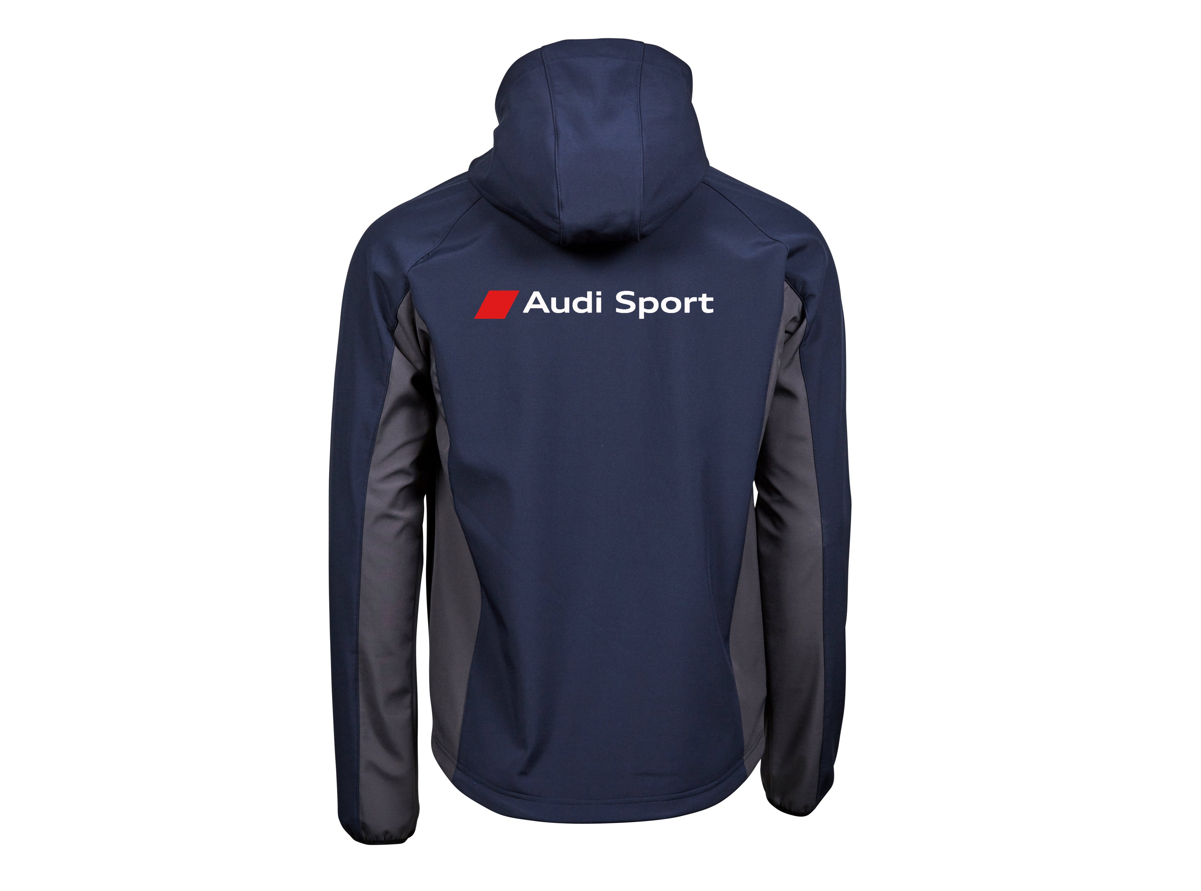 Veste softshell bicolore avec capuche Audi