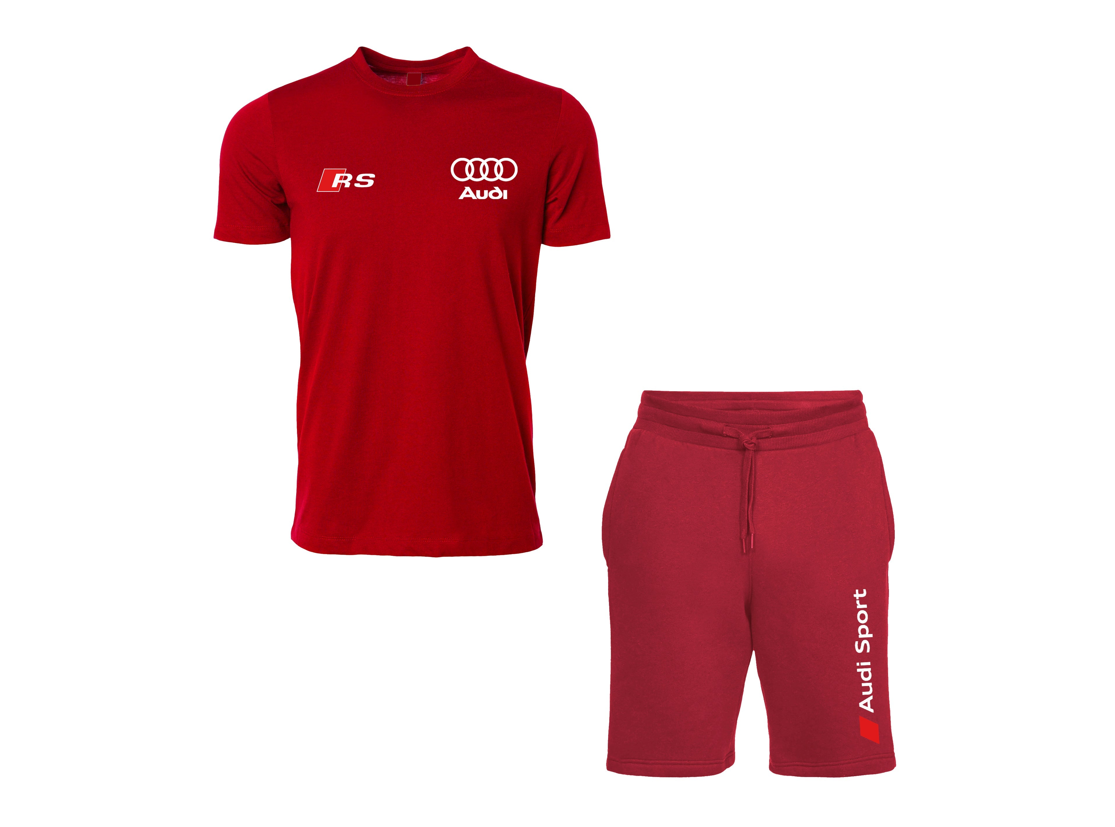 Ensemble t-shirt et short Audi