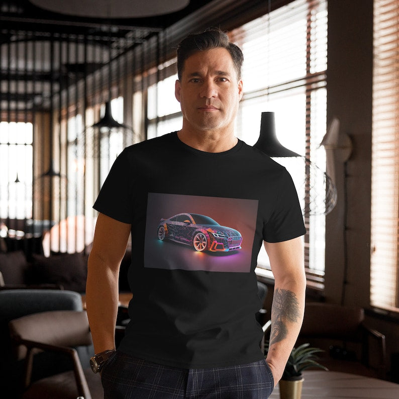 Audi TT T-shirt en coton premium pour hommes