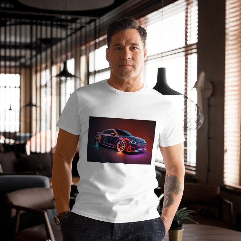 Audi TT T-shirt en coton premium pour hommes